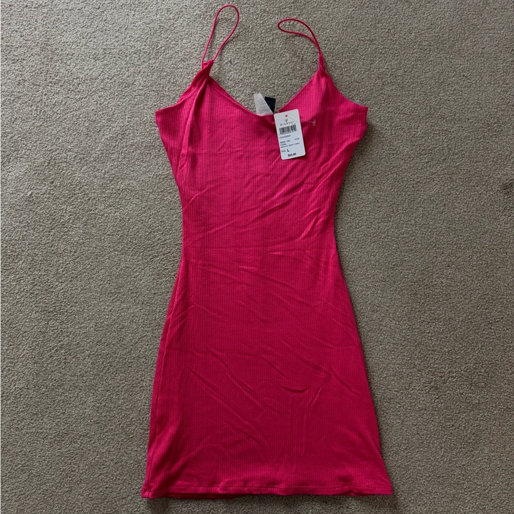 NWT pink mini dress